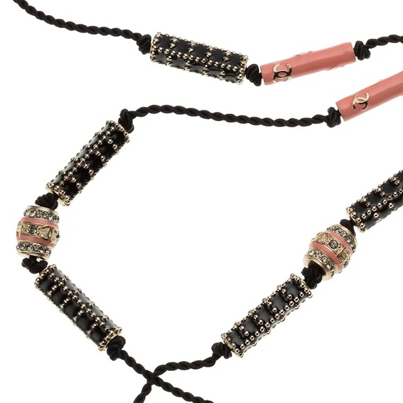 Chanel Pink Enamel Necklaces - Picture 3 of 9